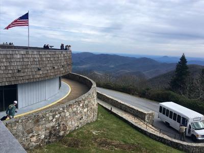 Brasstown Bald observation deck