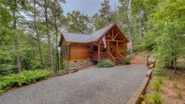 wooden cabin in nature