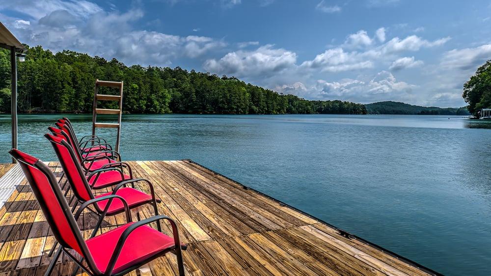 Lake Blue Ridge Cabin overlooking the lake