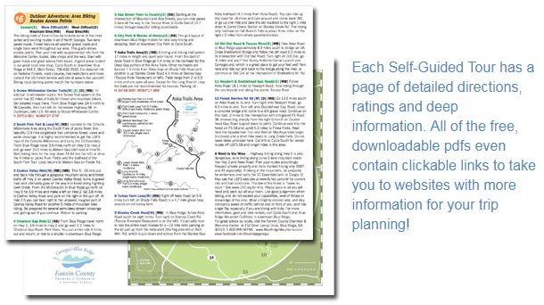 self guided tour brochure