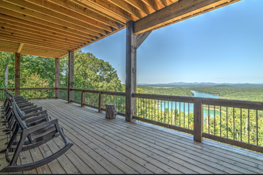 cabin rental interior