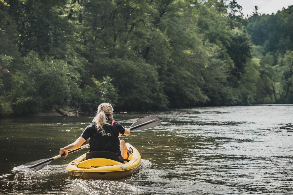 kayaking